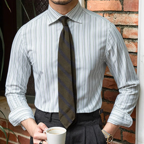 Slim Stripe business Shirt